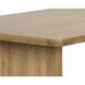 Kalla 96 X 44 inch Rustic Oak Dining Table